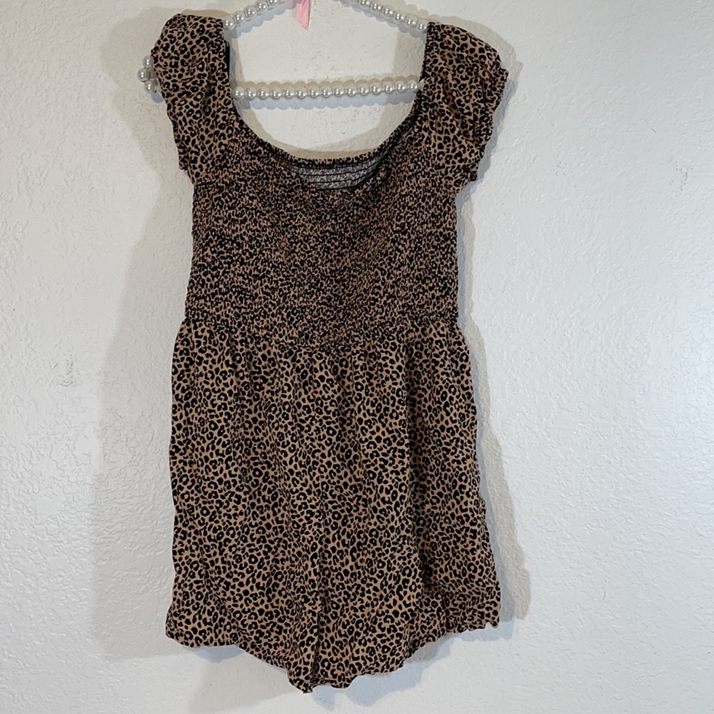 FOREVER 21 Romper Animal Print Size Large - Picture 3 of 6